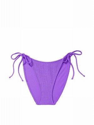 Lavender / Purple Victoria Secret Luscious Tie Side Bikini Bottom | APBJH1690