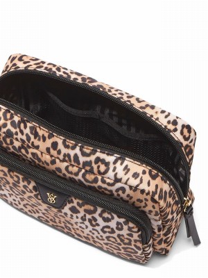 Leopard / Brown Victoria Secret Makeup Makeup Bag | DVCBR1985