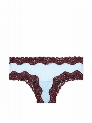 Light Blue Victoria Secret Cheeky Underwear | AGFXE1489