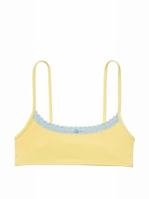 Mango / Yellow Victoria Secret Mango Butter Frankies St. Augustine Bikini Top | JHEPB4367