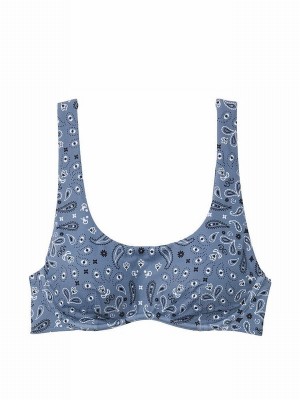 Navy / Blue Victoria Secret Midnight Bandana Bikini Top | FXLUY4267