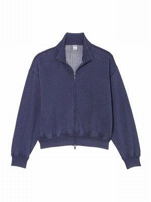 Navy / Blue Victoria Secret Midnight Fleece Jackets | PIEUX3179