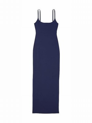 Navy / Blue Victoria Secret Midnight Relay Maxi Dress | DMECA7064