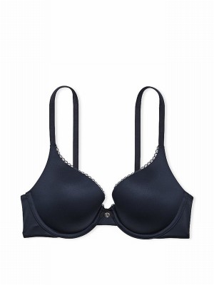 Navy / Blue Victoria Secret Noir Full Cup Bras | TZJYD6437