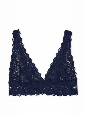 Navy / Blue Victoria Secret Noirlette Bras | JOGXM8065