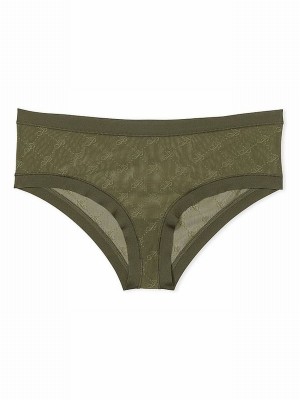 Olive / Green Victoria Secret Cheeky No Show Underwear | YHQXV1589