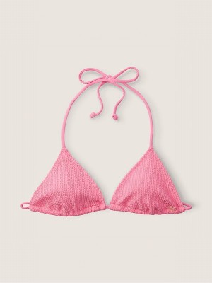 Pink Victoria Secret Dreamy Triangle Crinkle Bikini Top | MLDZT1245