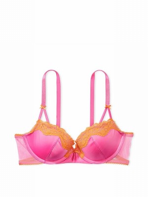 Pink Victoria Secret Hollywood Balcony Bras | IJHOF2598