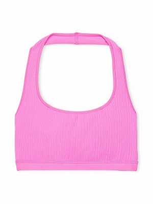 Pink Victoria Secret Lola Seamless Low Impact Sports Bra | REWZM8294