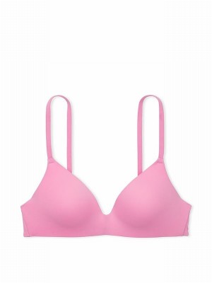 Pink Victoria Secret Moonstone Non WiLightly Lined Bras | TJVCL3091