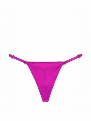 Pink Victoria Secret Outrageous G-String Underwear | GFUSP7913
