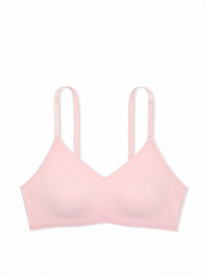 Pink Victoria Secret Pretty Blossom Lightly Lined Loungelette Bras | CKOHL3650