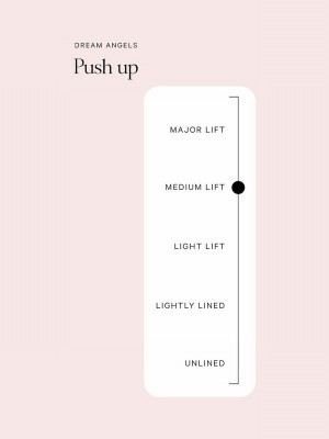 Pink Victoria Secret Purest Push Up Bras | TWHPU8461