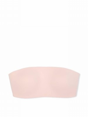 Pink Victoria Secret Purest Smooth Strapless Bras | AIEDC9350