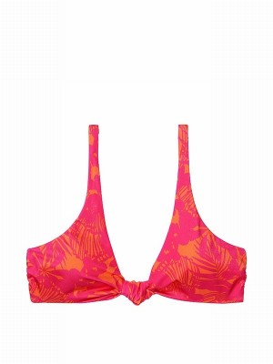 Pink Victoria Secret Shells Padded Bikini Top | UYXZE2487