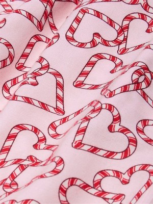 Pink Victoria Secret Tulip Candy Cane Nightwear | HBLFW2713