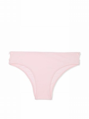 Pink Victoria Secret Tulip Cheeky Cotton Underwear | QOAFX7510