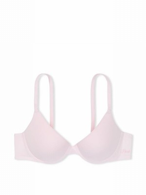 Pink Victoria Secret Tulip Rib Push Up Bras | GCNSX7618