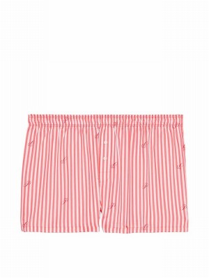 Pink / Coral / Stripes Victoria Secret Coral TENCEL™ Nightwear | ALNPK2563