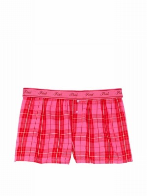 Pink / Rose Victoria Secret Plaid Nightwear | FIBUK6890