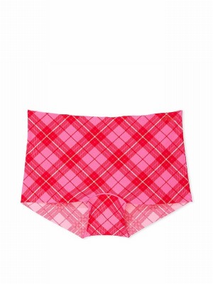 Pink / Rose Victoria Secret Plaid No Show Underwear | BUICJ9671