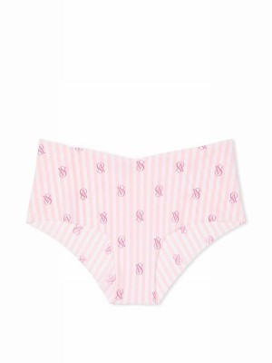 Pink / Stripes Victoria Secret Pretty Blossom Cheeky Underwear | XEGQB7051