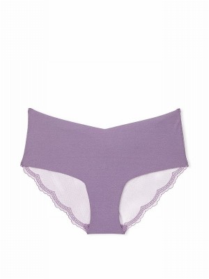 Purple Victoria Secret Frozen Plum Cheeky Underwear | OMKGZ4628