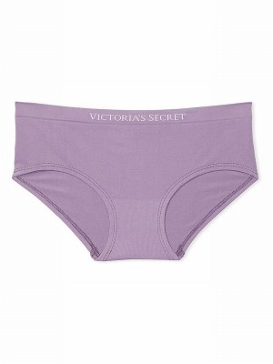 Purple Victoria Secret Frozen Plum Hipster Underwear | QHMOY5409