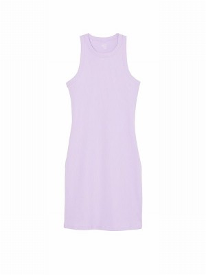 Purple Victoria Secret Pastel Lilac Mini Tank Dress | HYZVW3275