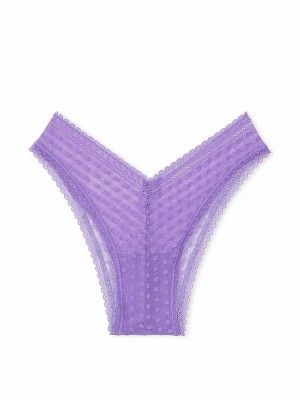 Purple Victoria Secret Wysteria Dainty Dotzilian Underwear | UKXJV8740