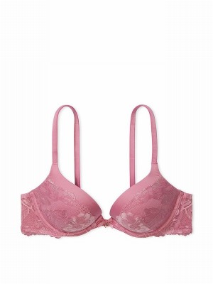 Purple / Pink Victoria Secret Dusk Mauve Bras | IPSUQ2496