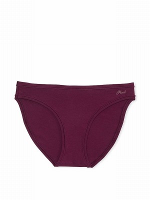 Purple / Rose Victoria Secret Bikini Cotton Underwear | LMRBE7039