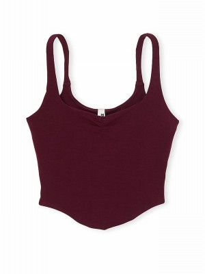 Purple / Rose Victoria Secret Cotton Cami Top Tops | FIRCA5804