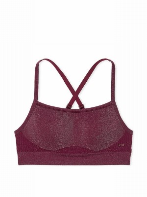 Purple / Rose Victoria Secret Shine Sports Bra | HDGRP5610