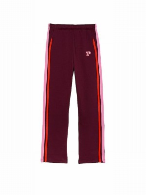 Purple / Rose Victoria Secret Wide Leg Fleece Joggers | ZJPED5409