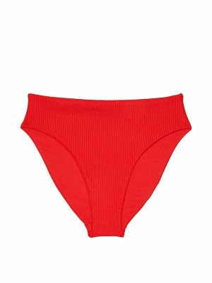 Red Victoria Secret Flame Bikini Bottom | OUKHM0349