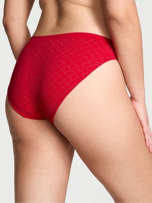 Red Victoria Secret Lipstick Bikini Underwear | XPQBJ3092
