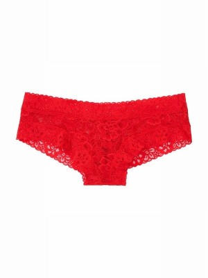 Red Victoria Secret Lipstick Cheeky Underwear | CUKJG3761