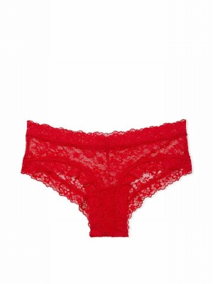 Red Victoria Secret Lipstick Cheeky Underwear | AMULD2864