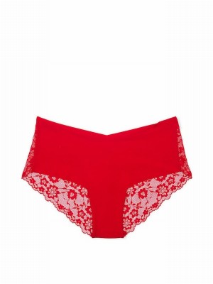 Red Victoria Secret Lipstick Cheeky Underwear | VECQK2391