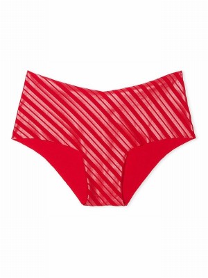 Red Victoria Secret Lipstick Shimmer Cheeky Underwear | NBUEG0635