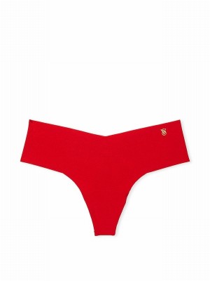 Red Victoria Secret Lipstick Thong Underwear | XYVNI3756