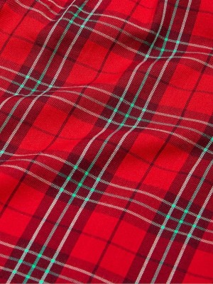 Red Victoria Secret Sangria Plaid Nightwear | HVBOK3589