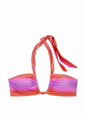 Red Victoria Secret Sunset Ombre Halter Bikini Top | APINT5431