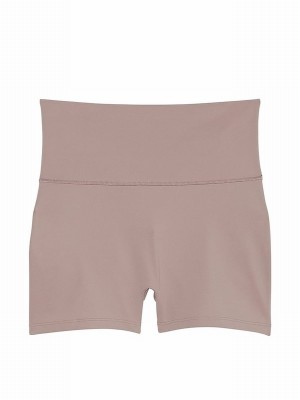 Rose / Beige Victoria Secret CandleNude VS Elevate High Rise Bike Shorts | PTFKA7690