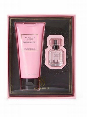Victoria Secret Bombshell Fragrance Gift Set 2 Piece Perfume | WKEMX3691