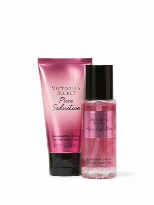 Victoria Secret Pure Seduction 2 Piece Body Mist and Lotion Gift Set Perfume | UNBXP5263