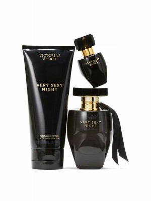 Victoria Secret Very Sexy Night 3 Piece Fragrance Gift Set Perfume | TYQDR8910