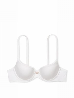 White Victoria Secret Demi Bras | UPWFH2614