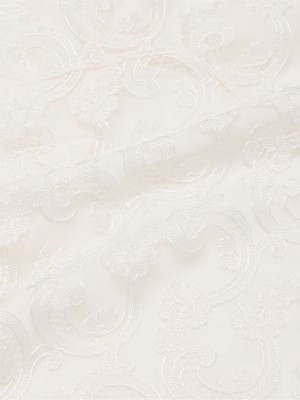 White Victoria Secret Flowering Vines Broderieing Slip Nightwear | QGWAE2806